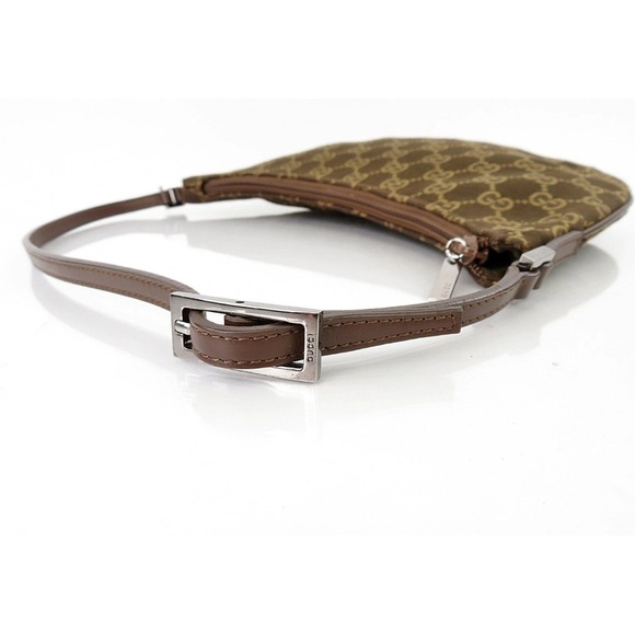 Gucci Monogram Brown Shoulder Bag - Picture 6 of 16